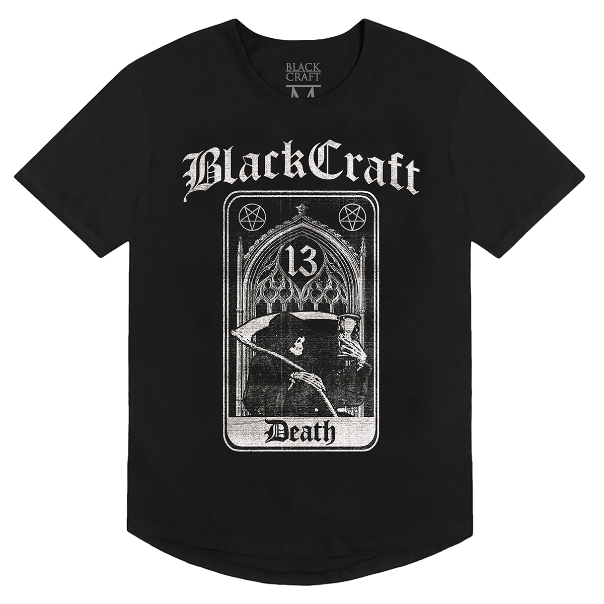 BLACKCRAFT Store - 13th Anniversary Tarot Tall T-Shirt – Blackcraft