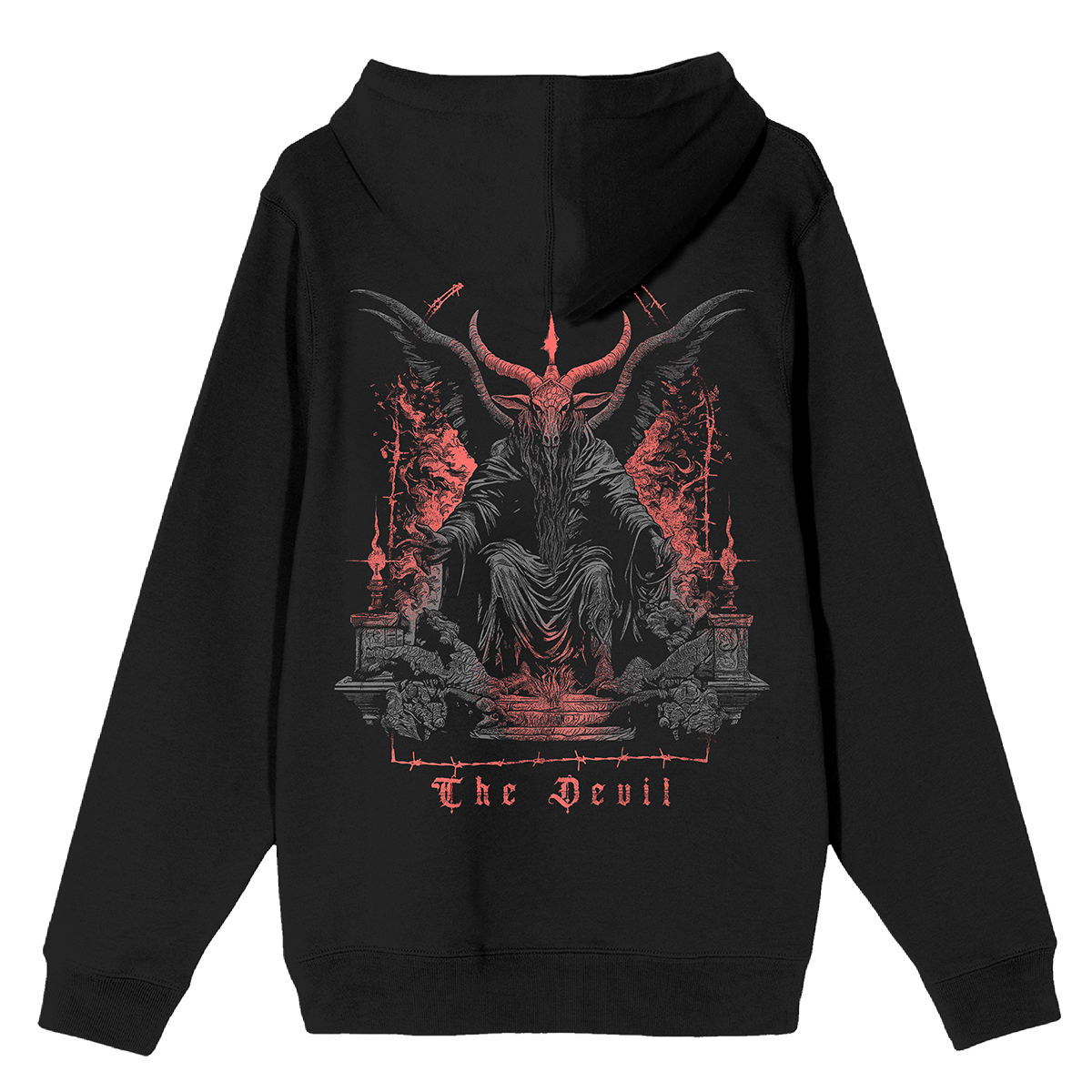 BLACKCRAFT Store - The Devil Zip-Up Hoodie – Blackcraft BLACKCRAFT Store - The Devil Zip-Up Hoodie – Blackcraft
