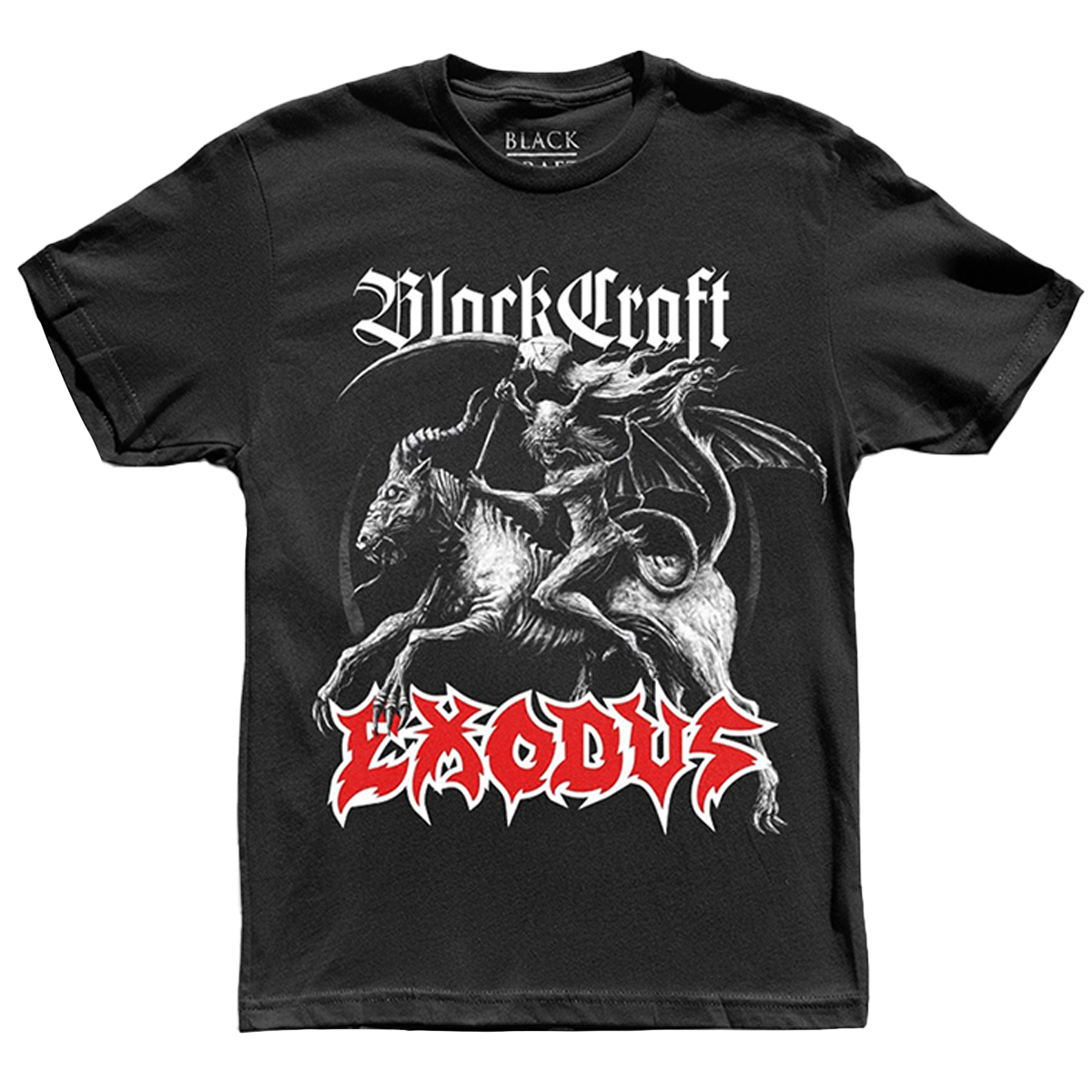 BLACKCRAFT Store - Blackcraft x Exodus - Exodus Death Rider T-Shirt BLACKCRAFT Store - Blackcraft x Exodus - Exodus Death Rider T-Shirt