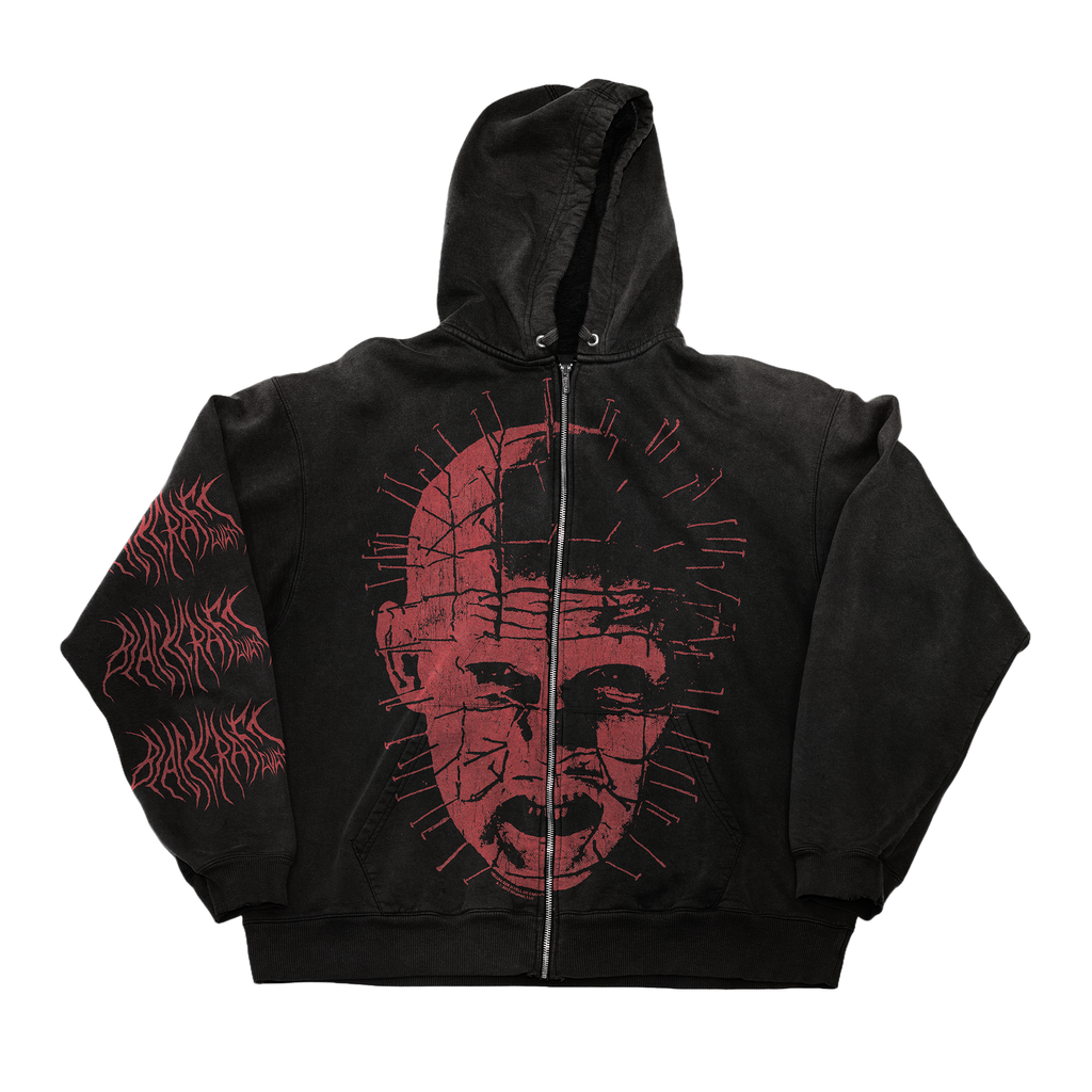 トップス SAPEur ARCHIVE SERIES RED HEAD black M Demons To Some Zip-Up Hoodie – Blackcraft
