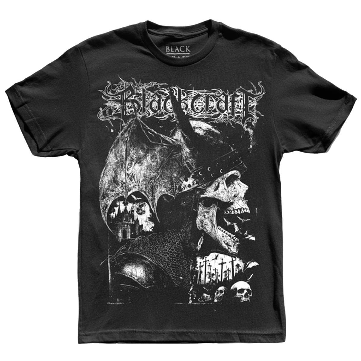 BLACKCRAFT Store - Black Viking Skull T-Shirt – Blackcraft