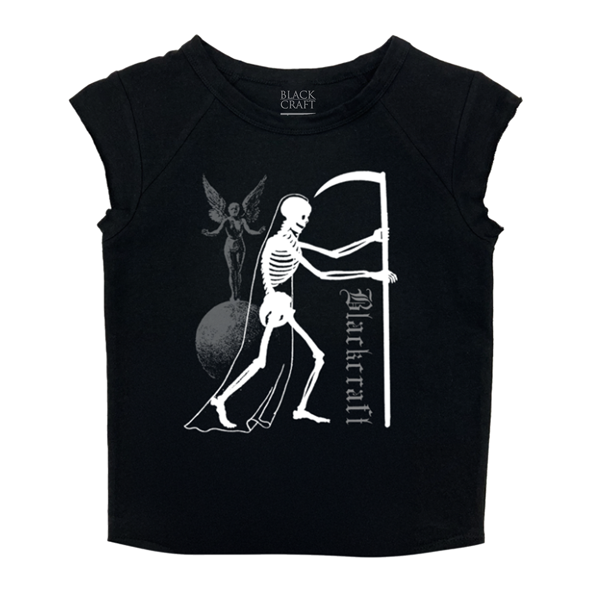 BLACKCRAFT Store - Death and the Maiden Crop T-Shirt – Blackcraft