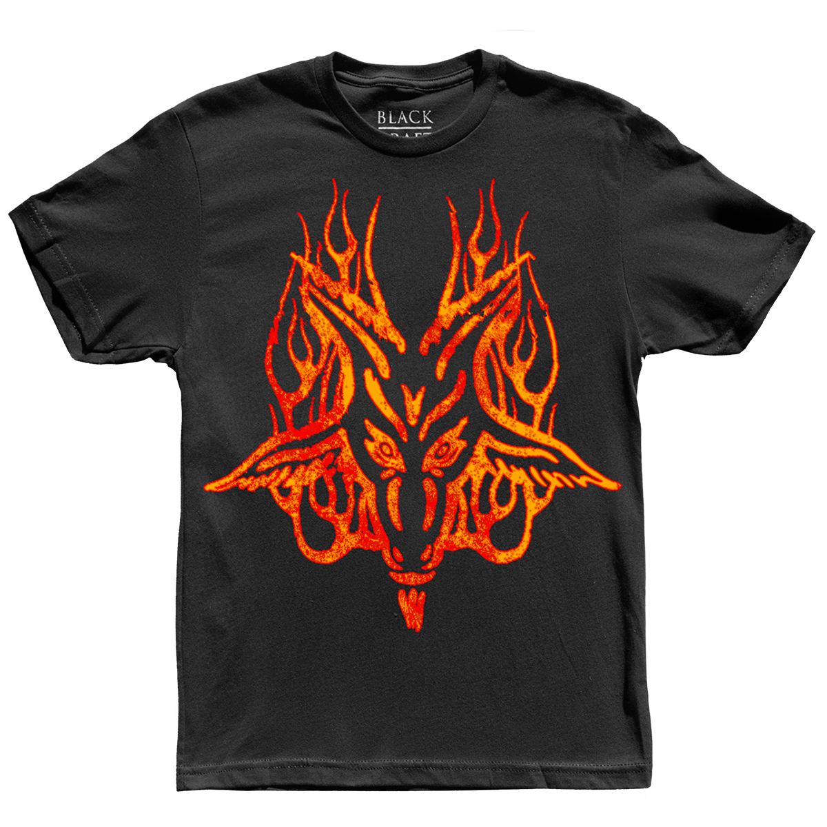 Urban Backwoods Baphomet Cthulhu Men's T-Shirt - Premium Heavy Cotton, Photo-Realistic Print