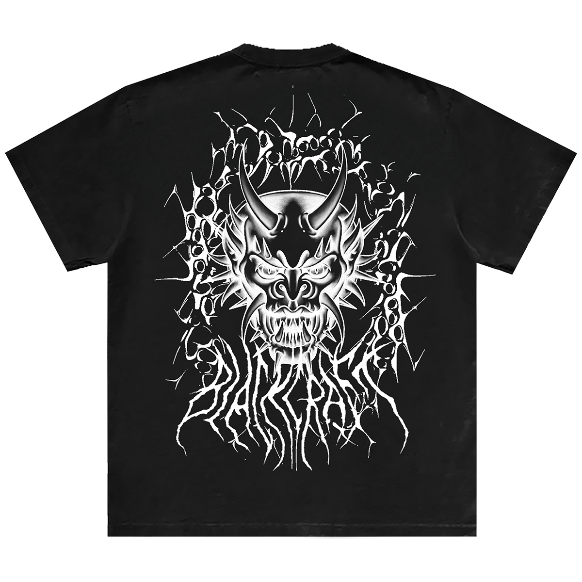 nqrse DEVIL TEE ⁄ CHARCOAL ボルトルーム コラボ M｜Yahoo VAULTROOM 