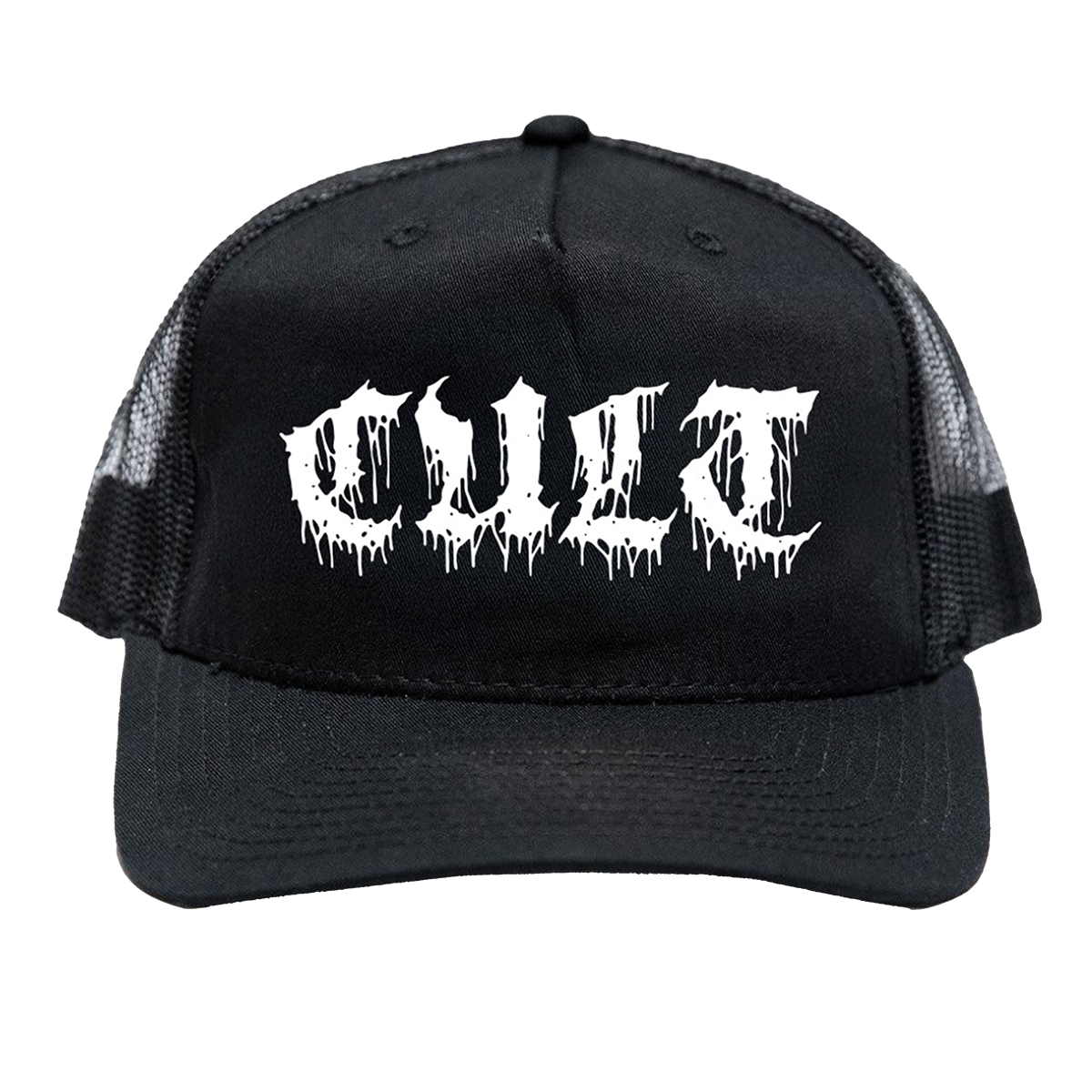 BLACKCRAFT Store - Dripping Cult Trucker Hat – Blackcraft