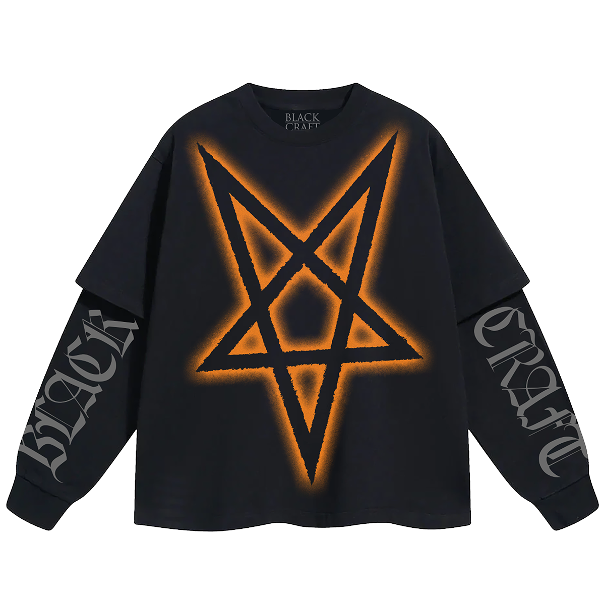 BLACKCRAFT Store - Penta Glow Twofer Long Sleeve T-Shirt – Blackcraft