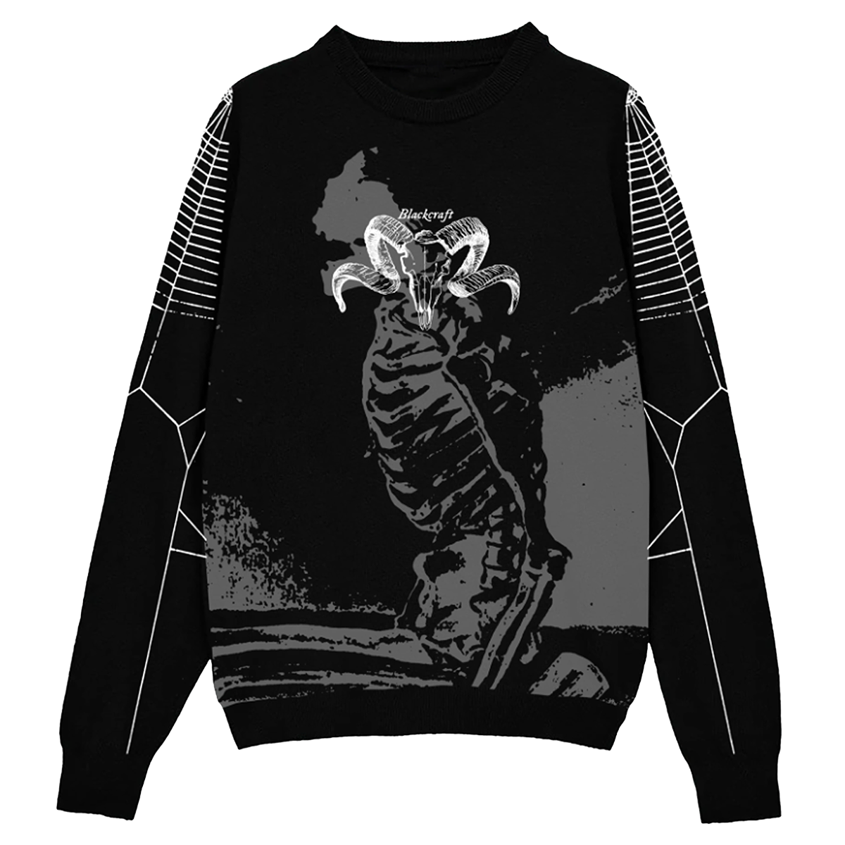 BLACKCRAFT Store - Jacquard Widow Ram Sweater – Blackcraft