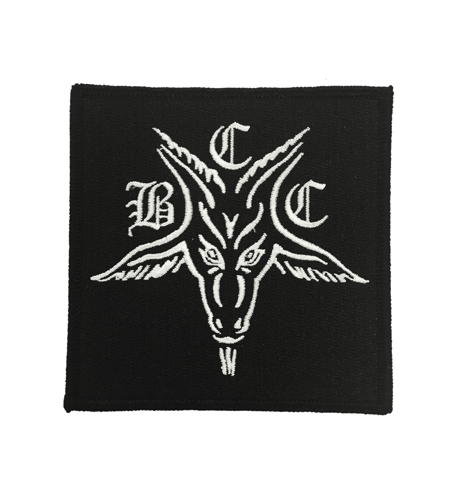BCC Goat Embroidered Patch Blackcraft Cult