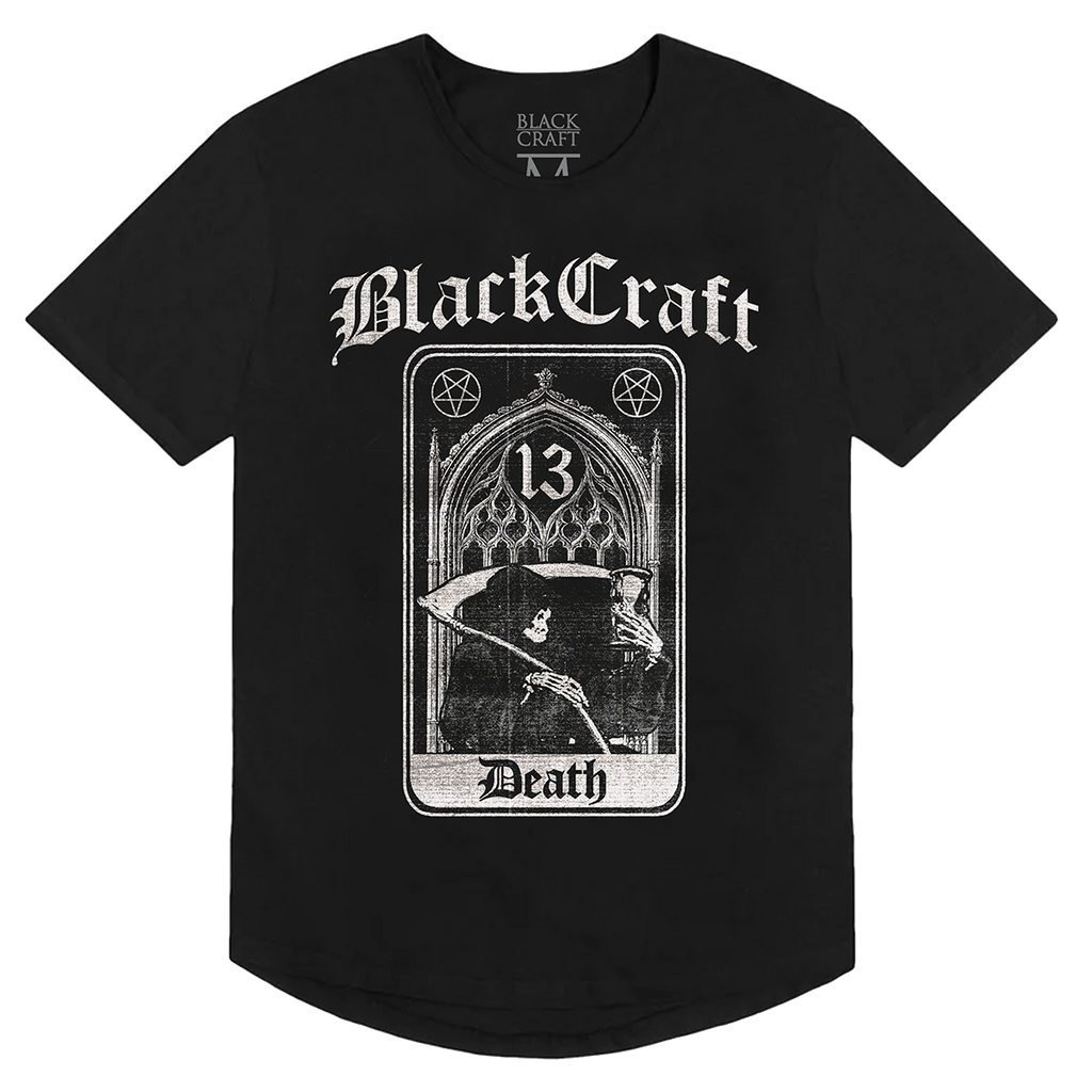 BLACKCRAFT Store - 13th Anniversary Tarot Tall T-Shirt – Blackcraft