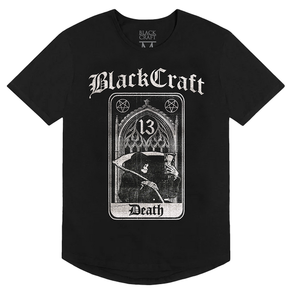 BLACKCRAFT Store - 13th Anniversary Tarot Tall T-Shirt – Blackcraft