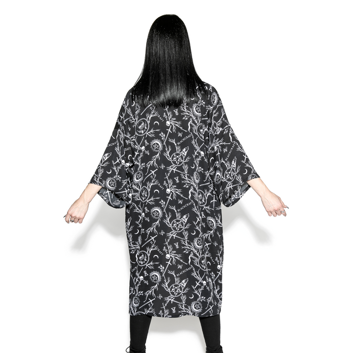 Demons Long Duster Kimono