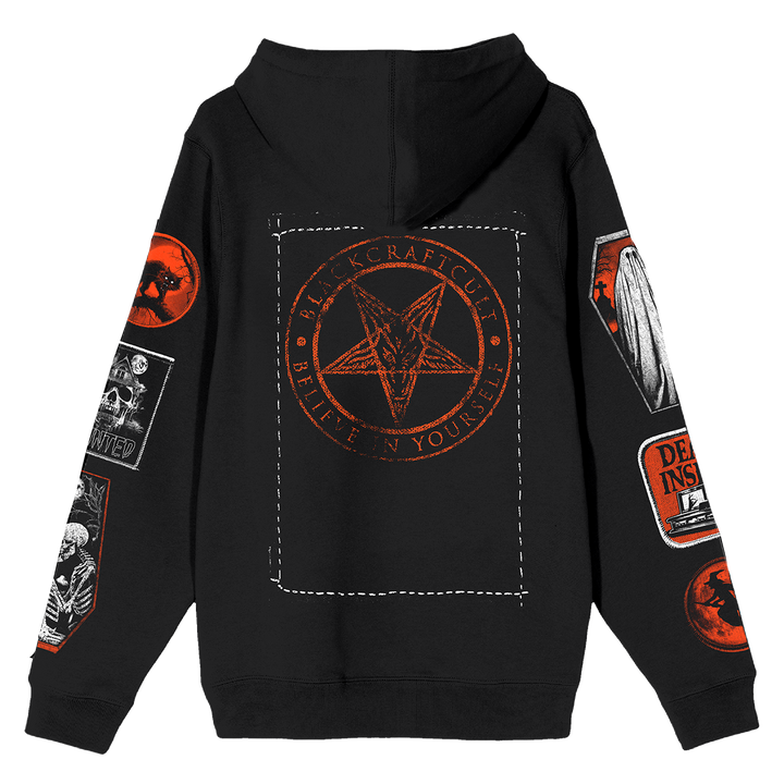 DIY Halloween Zip-Up Hoodie