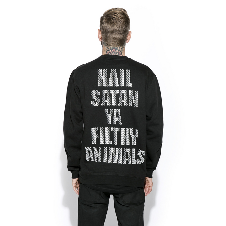 Black Metal Rudolph Sweatshirt