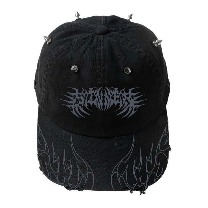 Grey Sinner Pierced Hat