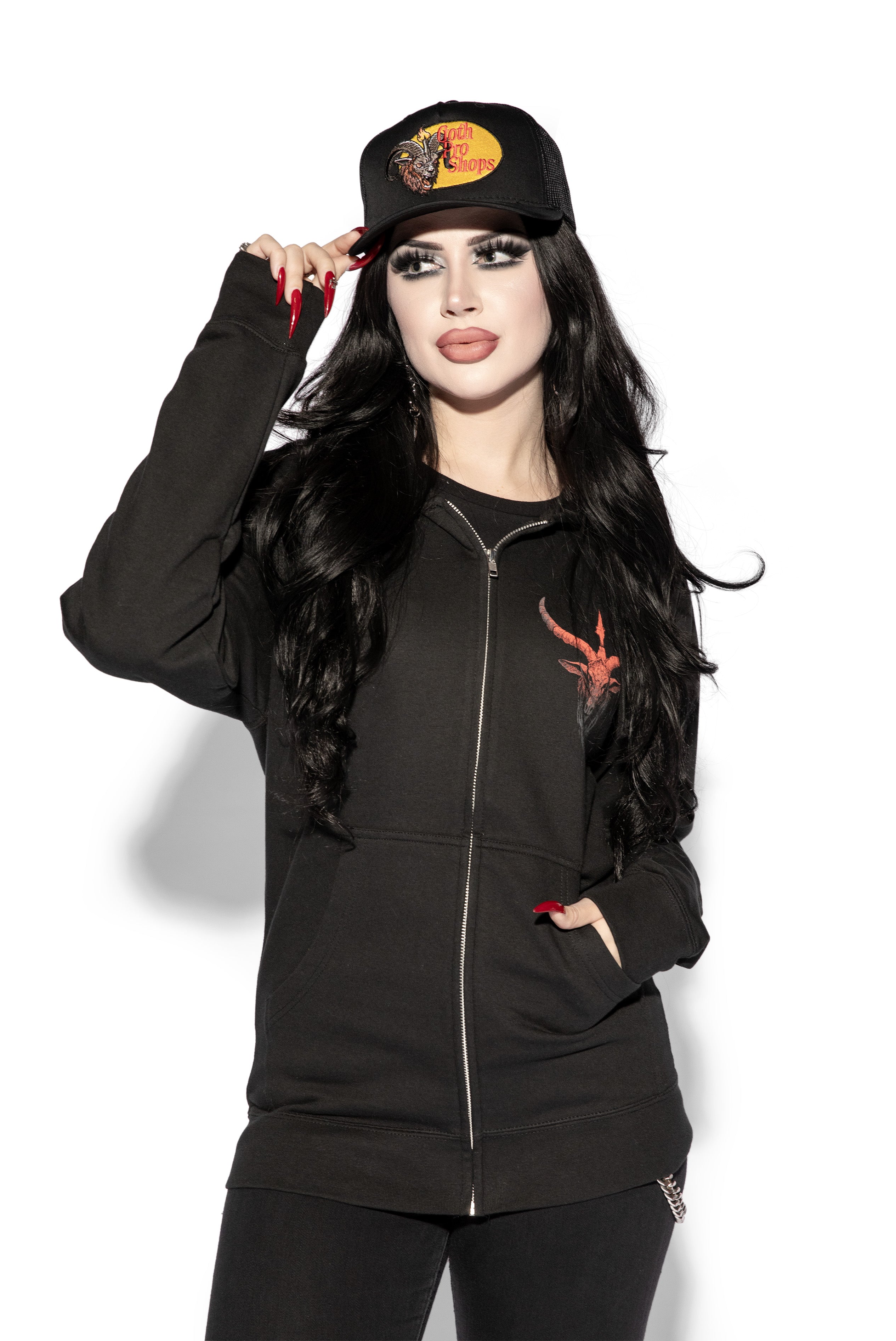 帽子 ASKYURSELF / GOTH LEATHER TRUCKER CAP ACCESORIES - CAPS, BEANIES, BRACELETS, HOMEWARE AND MORE – ASKYURSELF