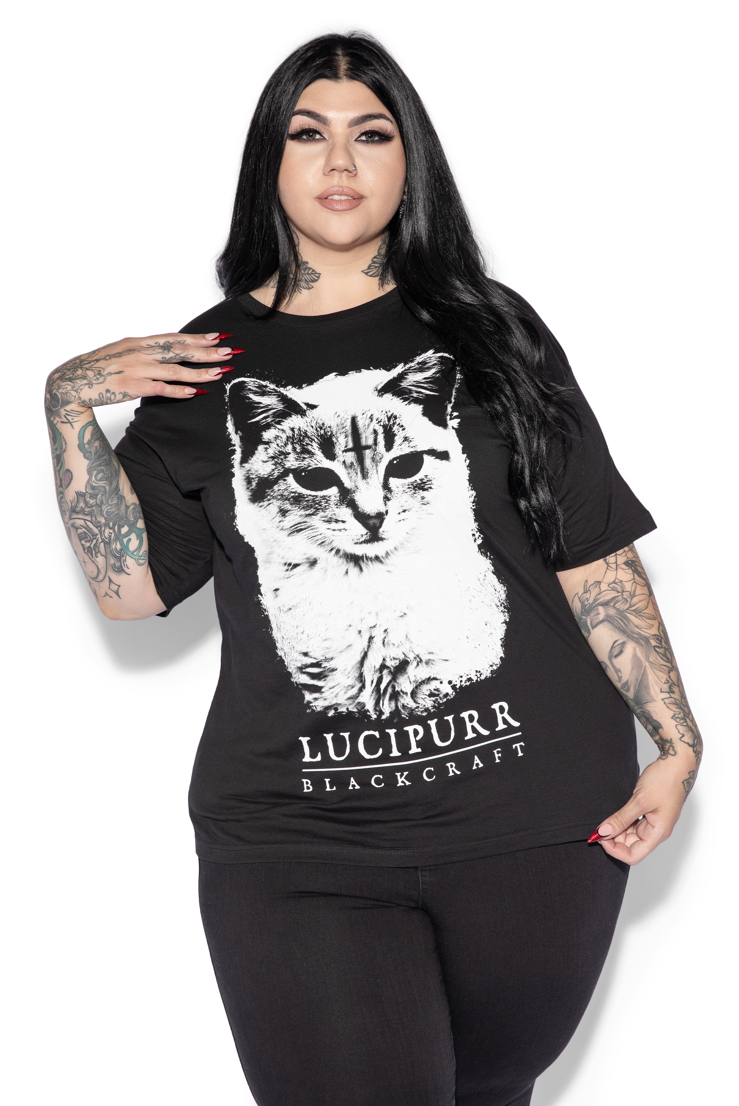 BLACKCRAFT Store - Lucipurr T-Shirt – Blackcraft