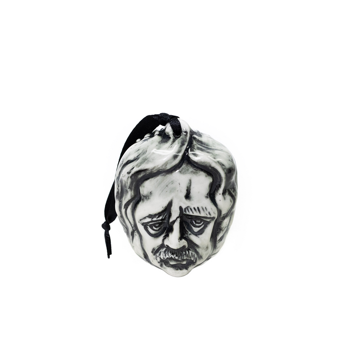 Poe Ceramic Ornament