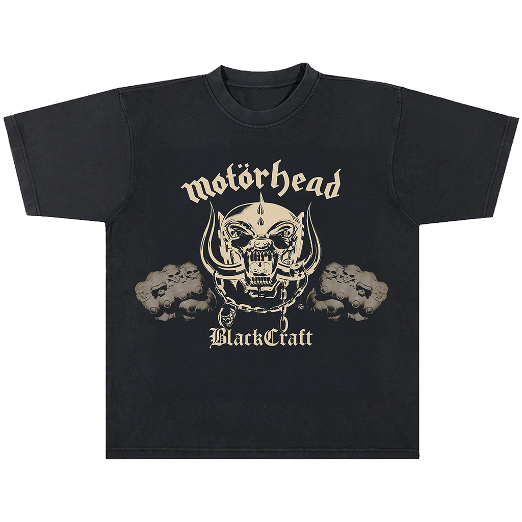 Fist Band Logo Ringer T Shirt Motorhead T Shirt Ringer Iron Fist Band