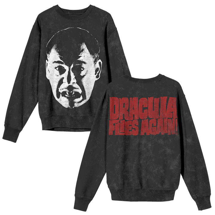 Dracula Flies Again Sweatshirt