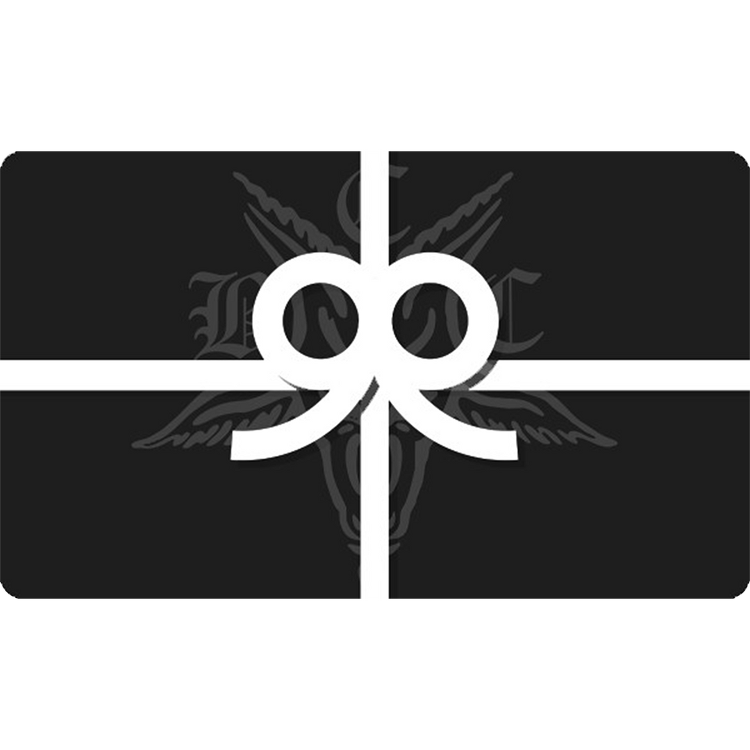 A black gift card from Blackcraft