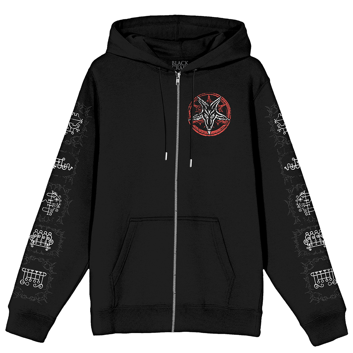 BLACKCRAFT Store - Lilith Queen Of Demons Zip-Up Hoodie – Blackcraft BLACKCRAFT Store - Lilith Queen Of Demons Zip-Up Hoodie – Blackcraft
