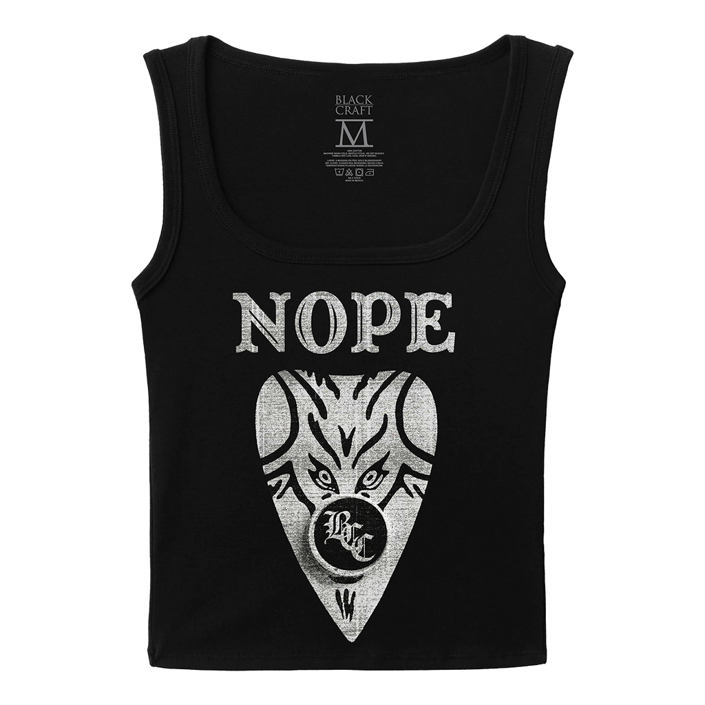 BLACKCRAFT Store - Nope Planchette Cropped Tank Top – Blackcraft