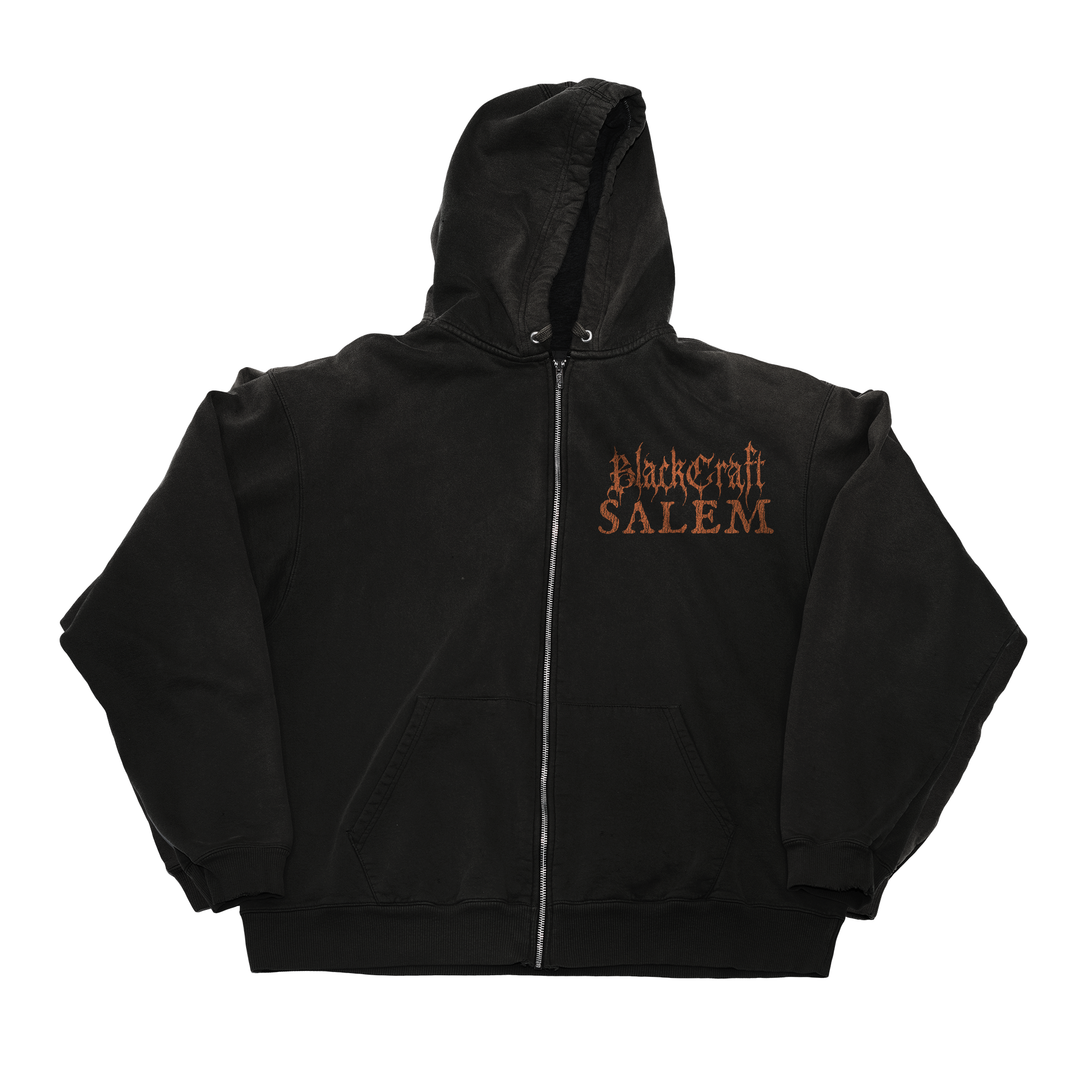 Salem Sign Zip-Up Hoodie