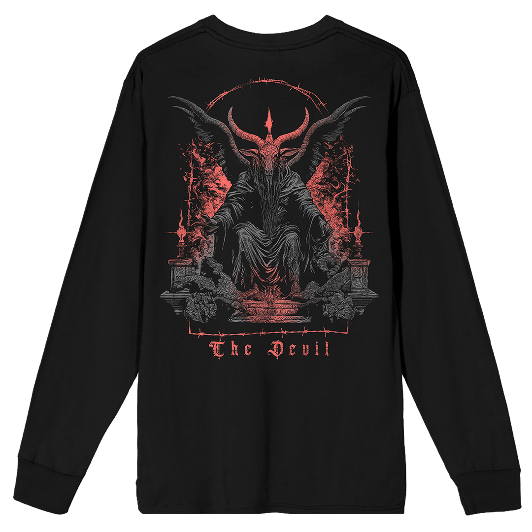 BLACKCRAFT Store - The Devil Long Sleeve T-Shirt – Blackcraft BLACKCRAFT Store - The Devil Long Sleeve T-Shirt – Blackcraft