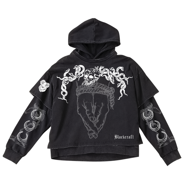 BLACKCRAFT Store - The Bound Gorgon Twofer Hoodie – Blackcraft