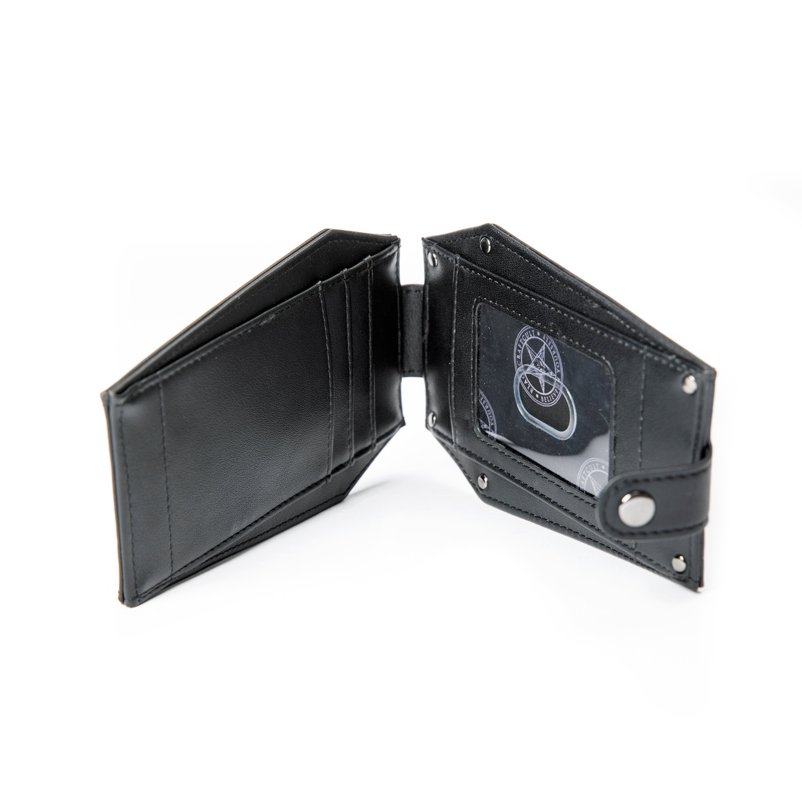 BLACKCRAFT Store - Never Trust Coffin Cardholder Wallet – Blackcraft