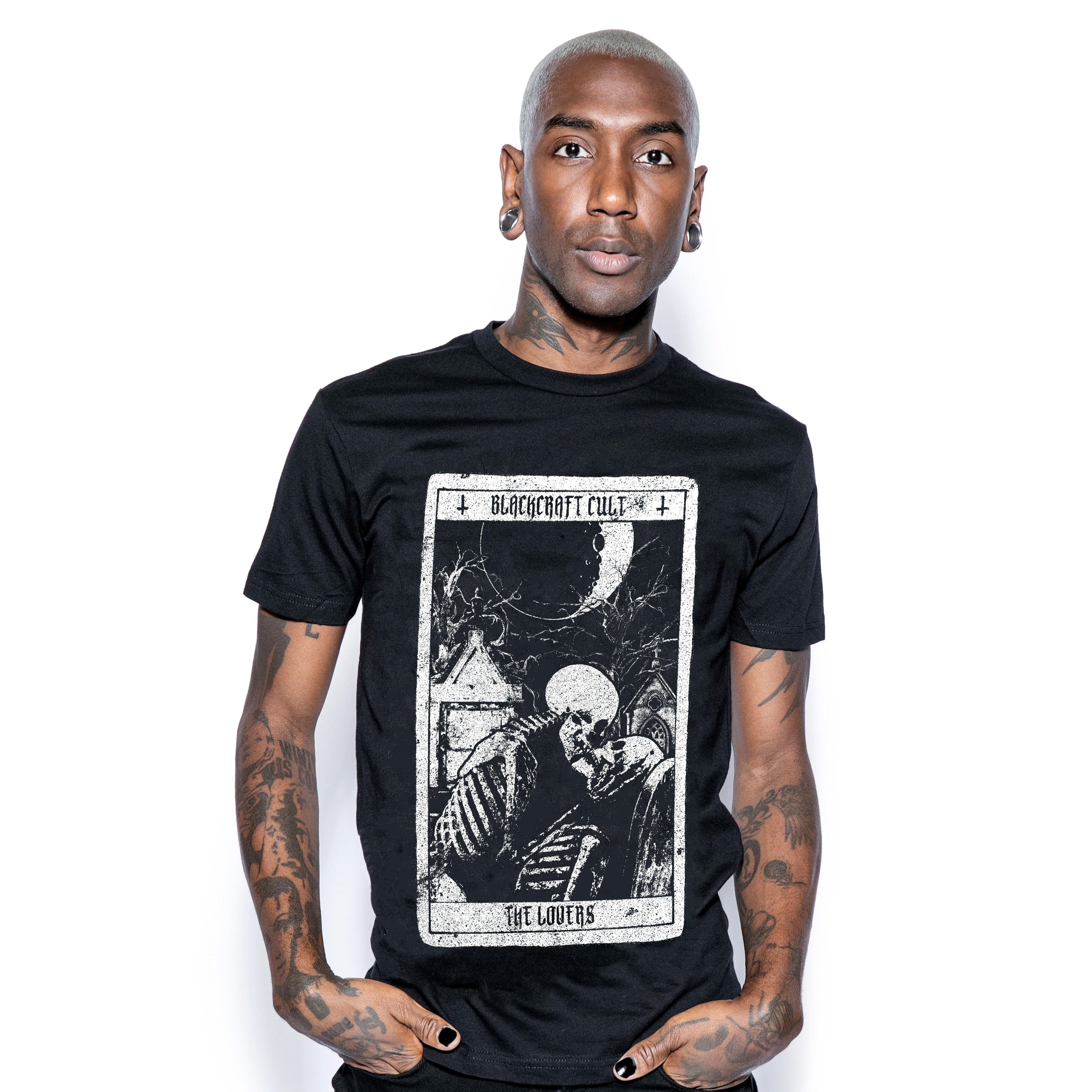 BLACKCRAFT Store - Lovers Tarot Card T-Shirt – Blackcraft
