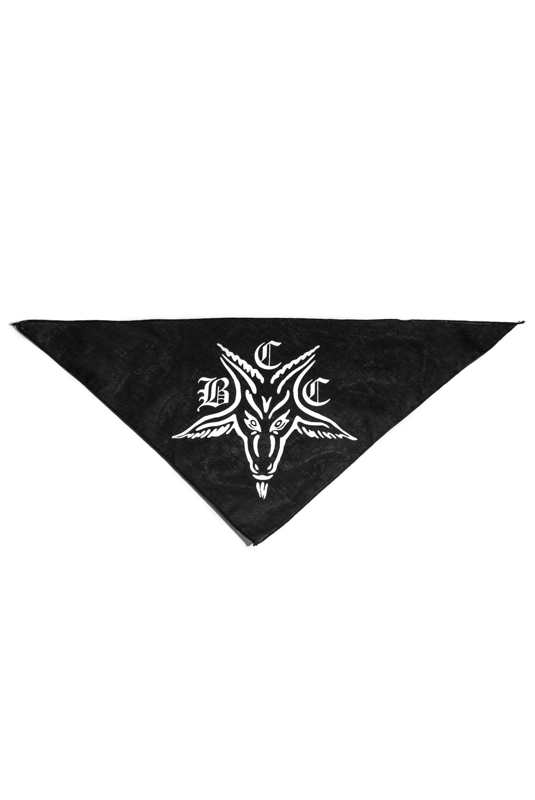 A small black pet bandana for dogs, from Blackcraft