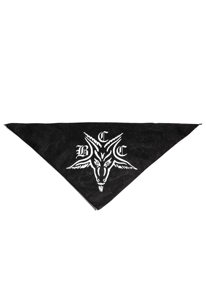 A small black pet bandana for dogs, from Blackcraft