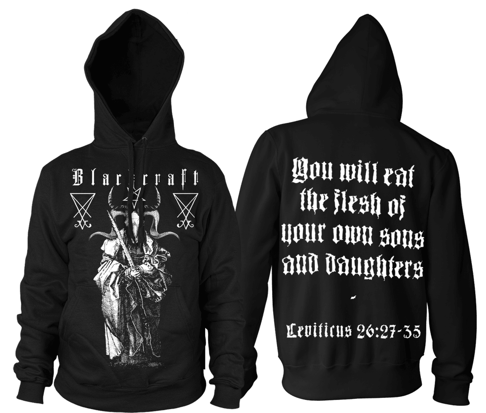 Leviticus - Hooded Pullover Sweater – Blackcraft Cult