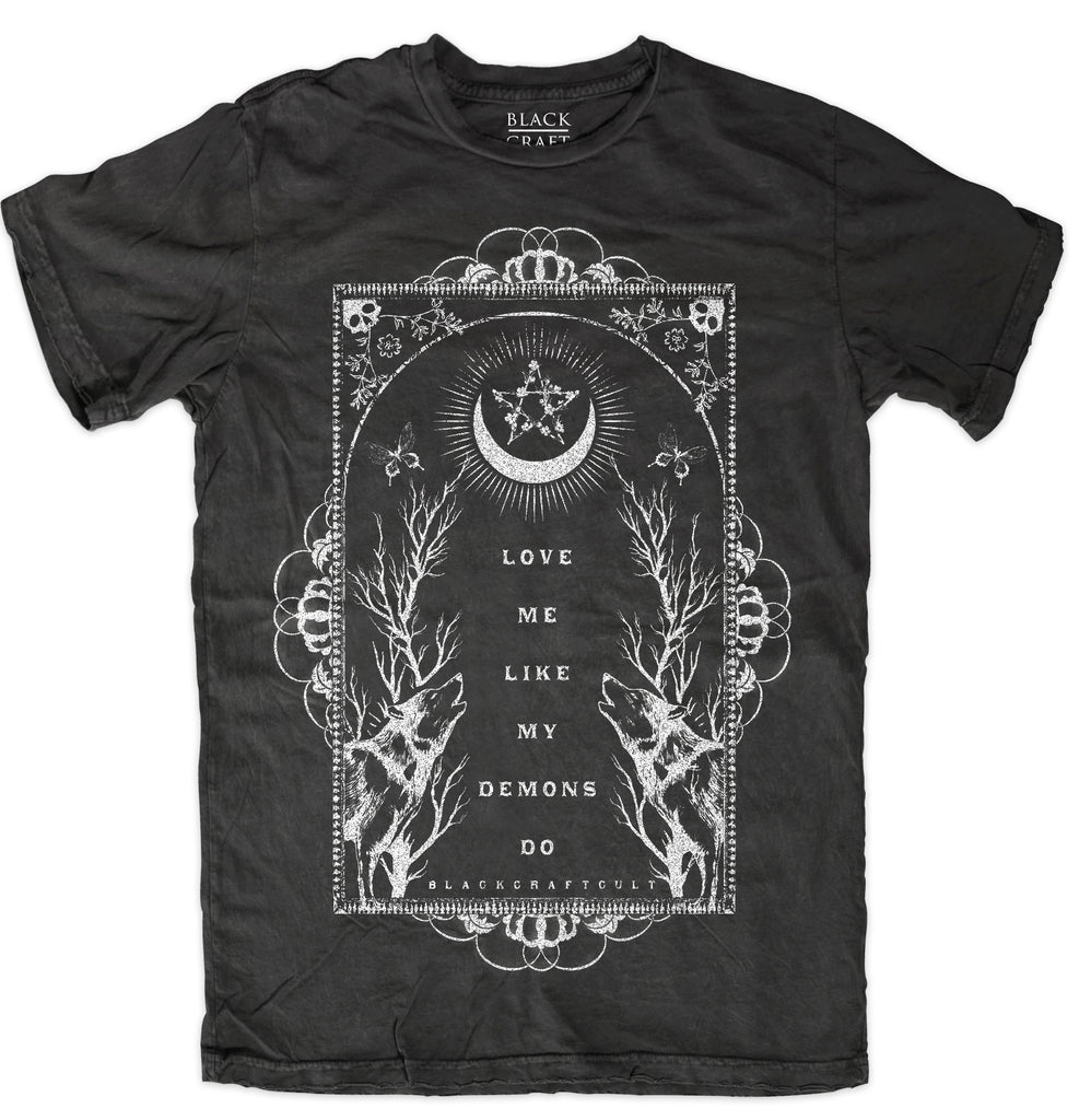 BLACKCRAFT Store - Love Me Like My Demons Do T-Shirt – Blackcraft