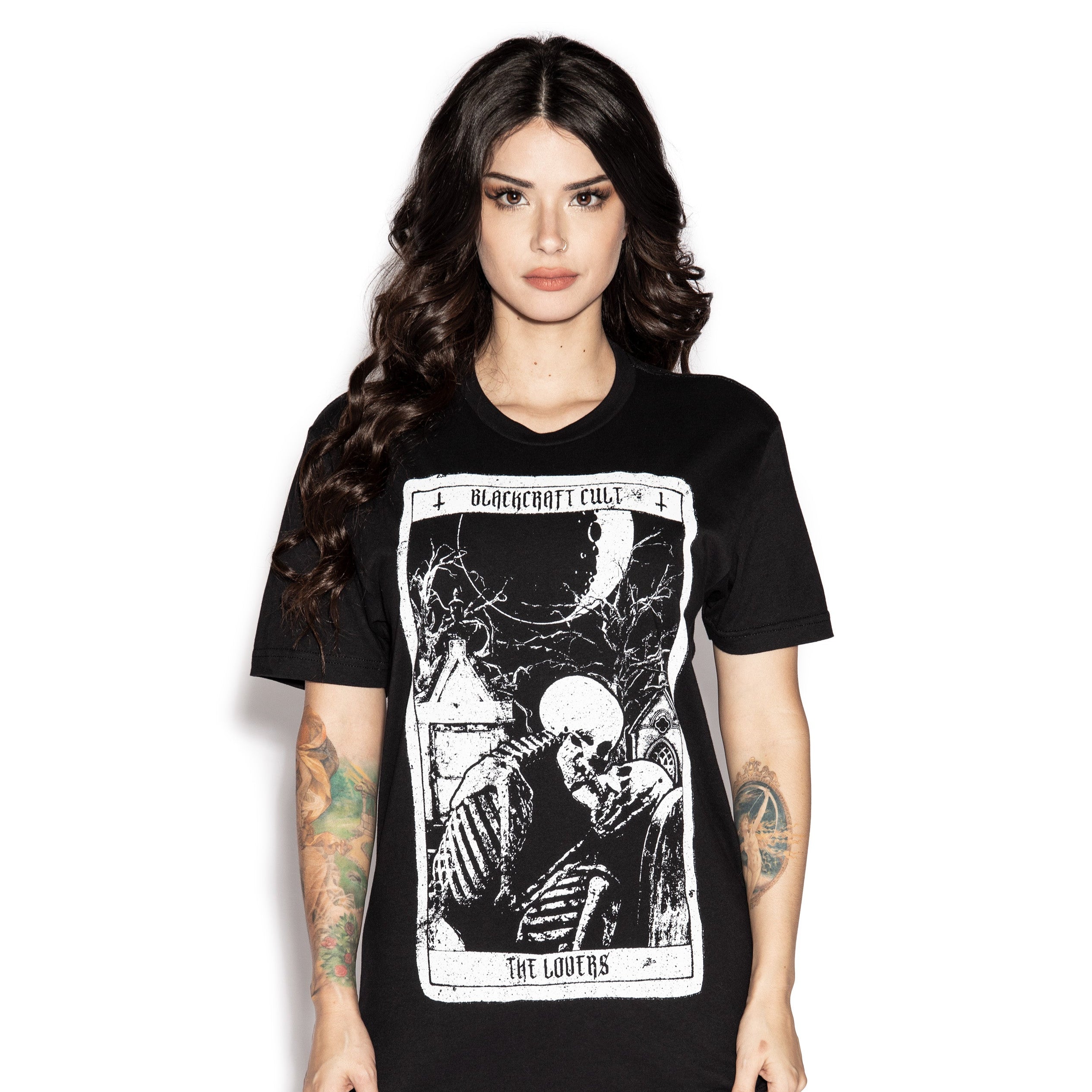 BLACKCRAFT Store - Lovers Tarot Card T-Shirt – Blackcraft
