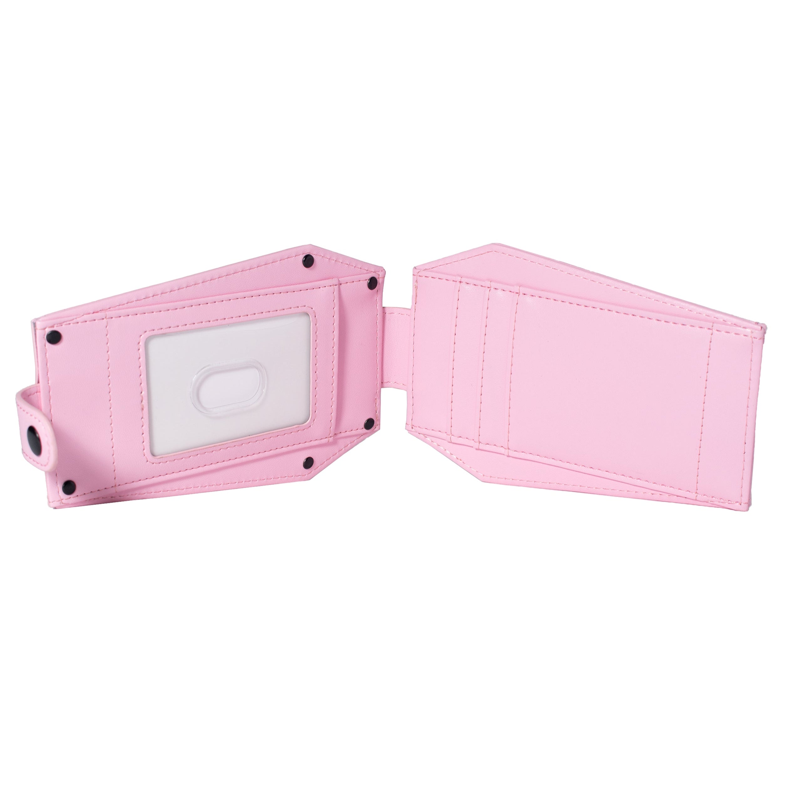 BLACKCRAFT Store - Never Trust - Pink Coffin Cardholder Wallet