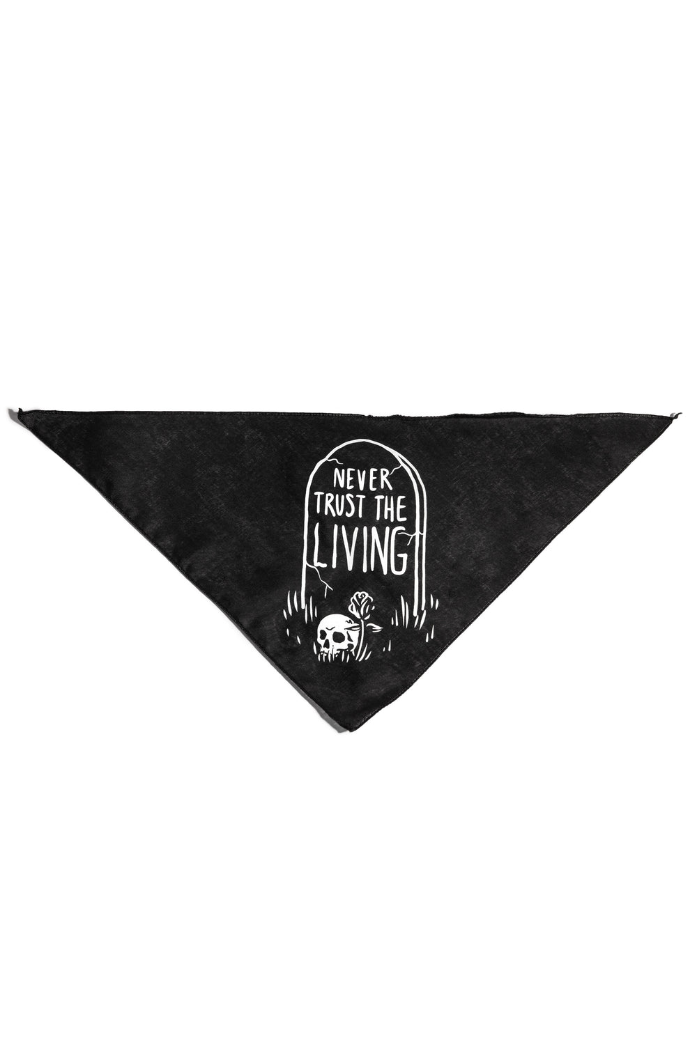 A small black pet bandana for dogs, from Blackcraft